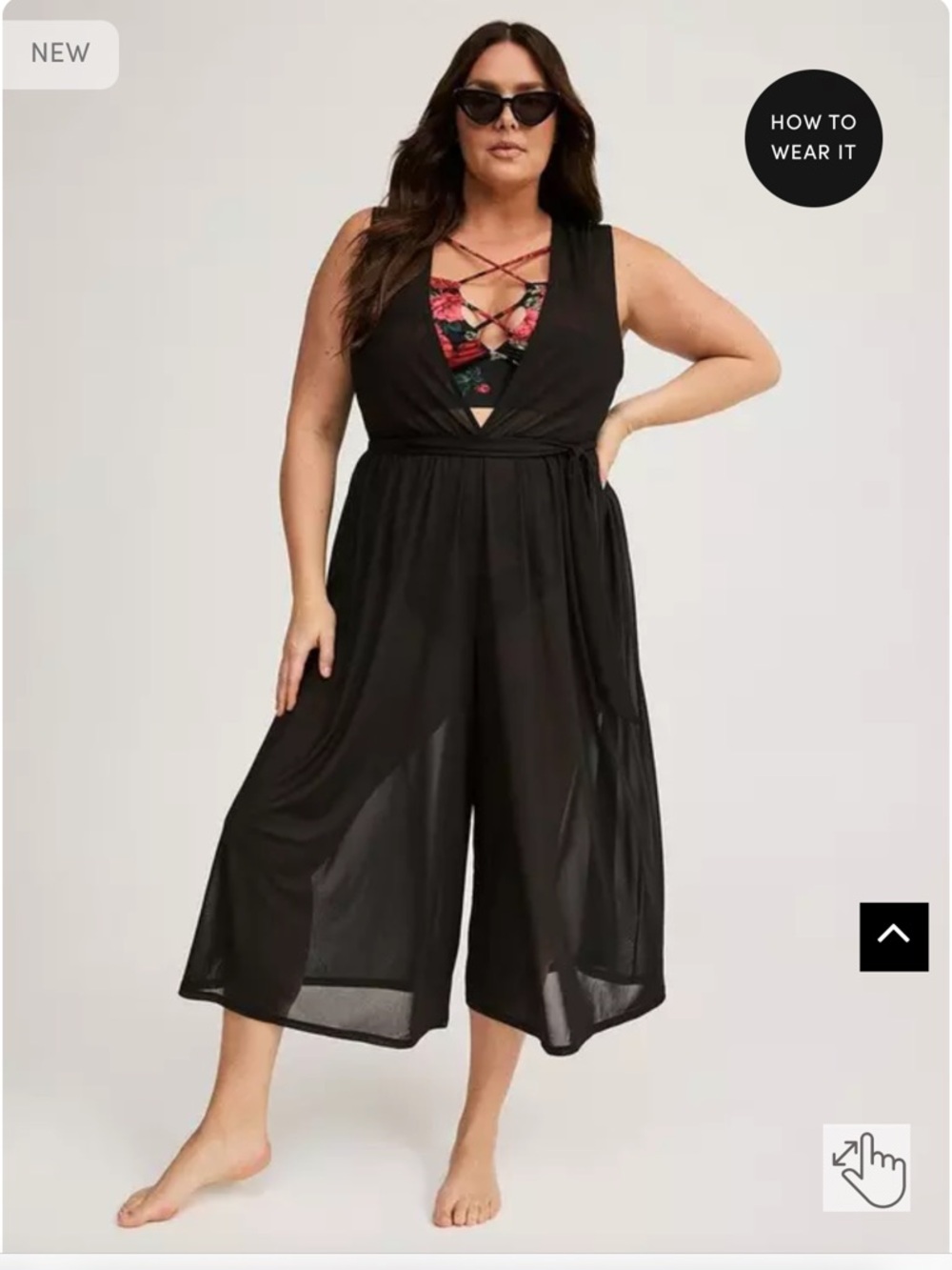 torrid Mesh Jumpsuit